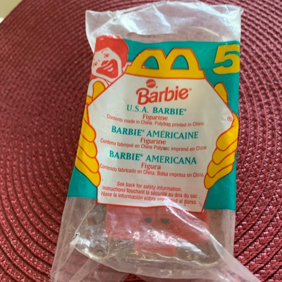 McDonald’s Barbie Happy Meal Toy Lot (3) Princess, Lifeguard & Japanese 1995&96 - Picture 6 of 12